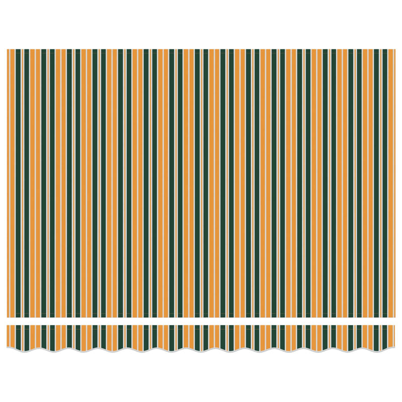 Load image into Gallery viewer, Vidaxl markies groen en geel 300 x 250 x 165 cm polyester