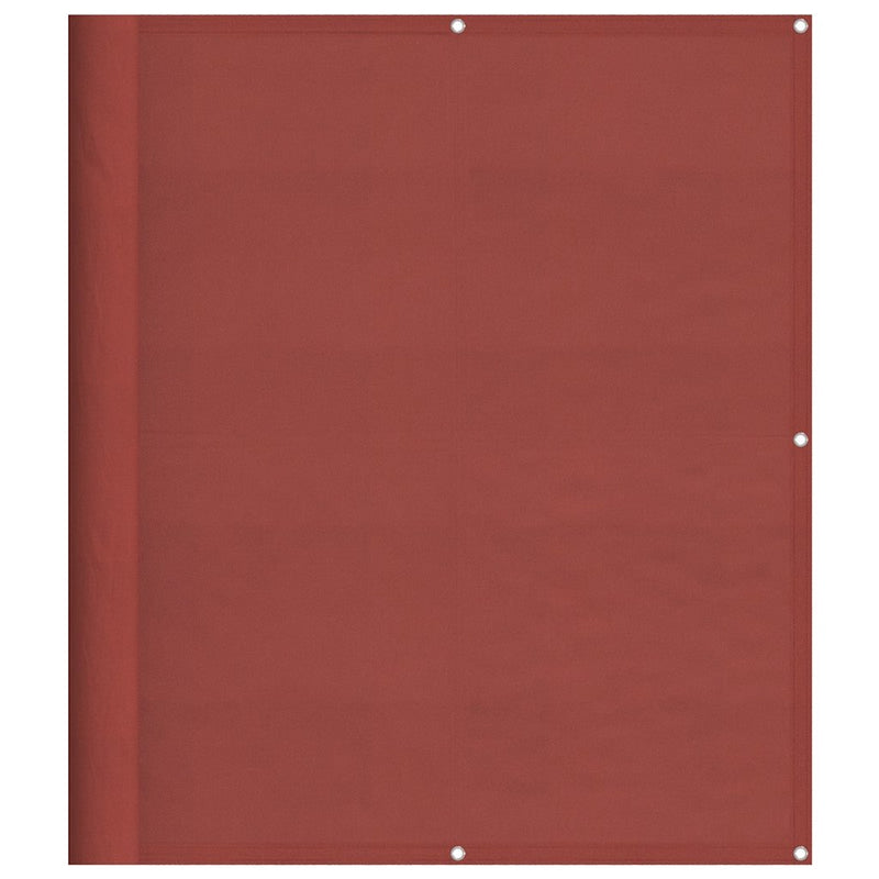 Load image into Gallery viewer, Vidaxl balkonscherm terracotta 120x800 cm 100% polyester oxford