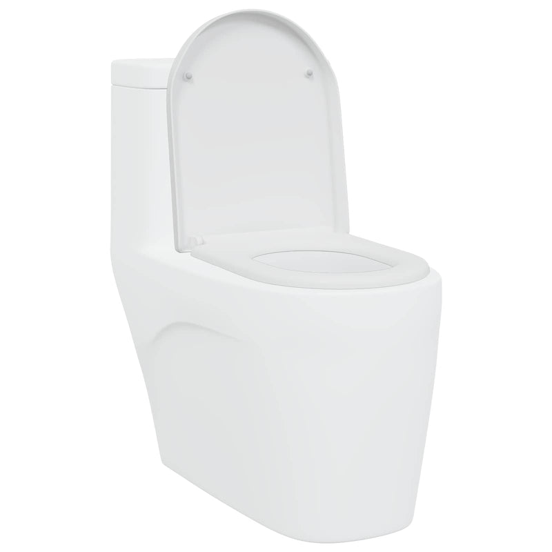 Load image into Gallery viewer, Vidaxl toiletzitting wit 49 x 36 x 4 cm duroplast