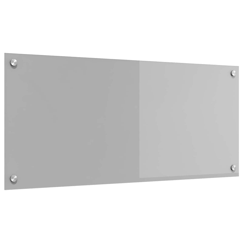 Load image into Gallery viewer, Vidaxl keuken spatscherm lichtgrijs 90 x 40 cm gehard glas