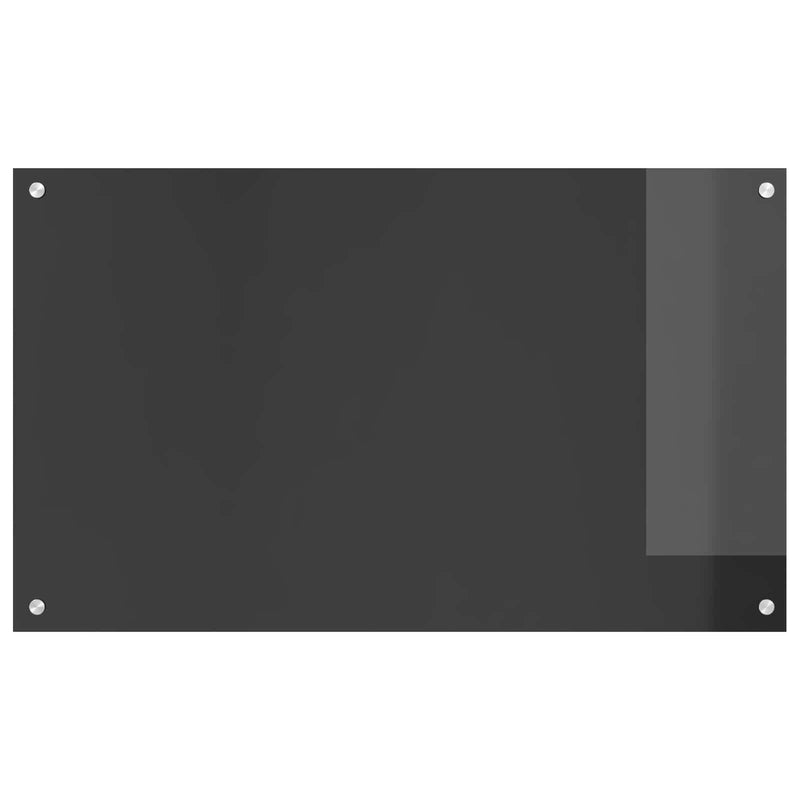 Load image into Gallery viewer, Vidaxl keuken spatscherm donkergrijs 100 x 60 cm gehard glas