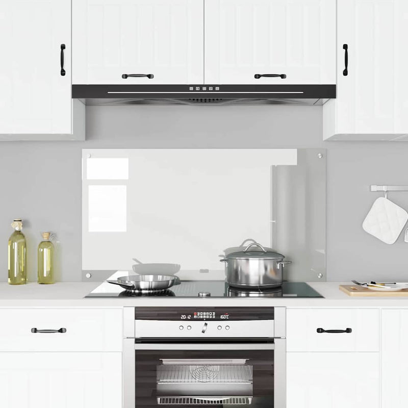 Load image into Gallery viewer, Vidaxl keuken spatscherm doorzichtig 120 x 60 cm gehard glas