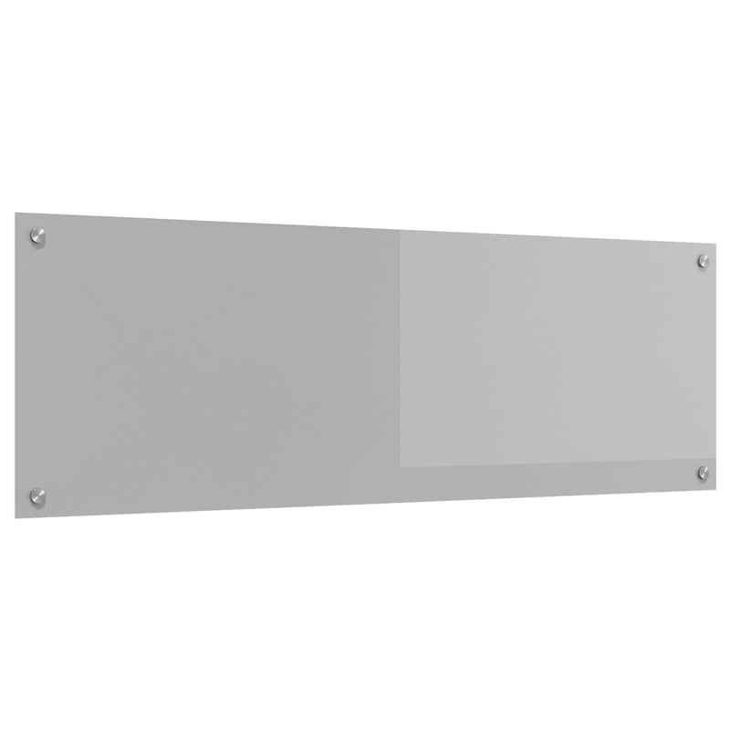 Load image into Gallery viewer, Vidaxl keuken spatscherm lichtgrijs 120 x 40 cm gehard glas