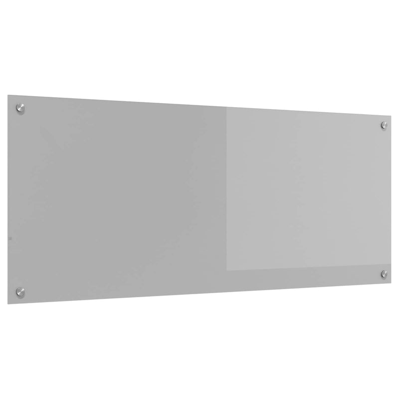 Load image into Gallery viewer, Vidaxl keuken spatscherm lichtgrijs 120 x 50 cm gehard glas
