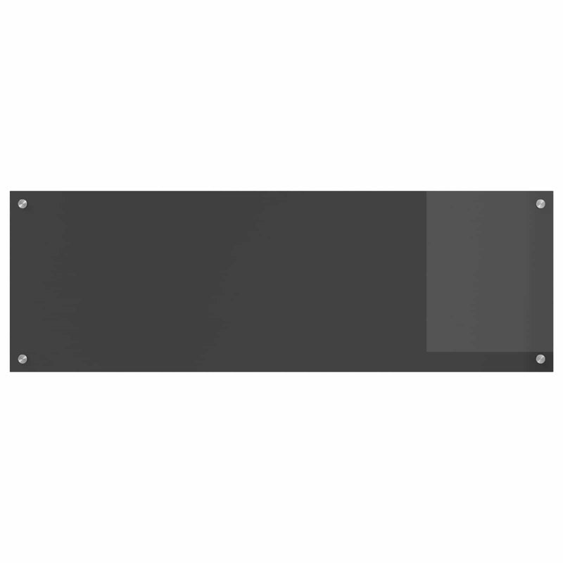 Load image into Gallery viewer, Vidaxl keuken spatscherm donkergrijs 120 x 40 cm gehard glas