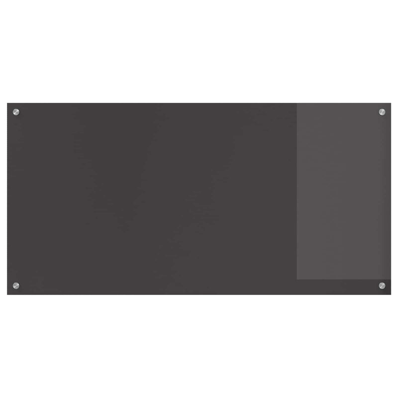 Load image into Gallery viewer, Vidaxl keuken spatscherm donkergrijs 120 x 60 cm gehard glas