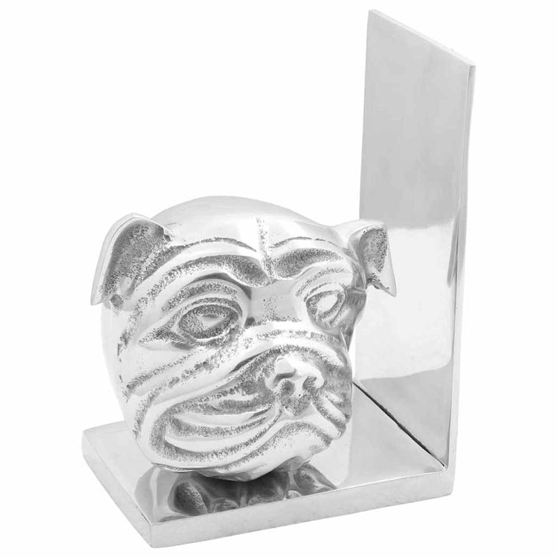 Load image into Gallery viewer, Vidaxl boekensteunen 2 pcs zilver 8 x 12 x 16,5 cm aluminium