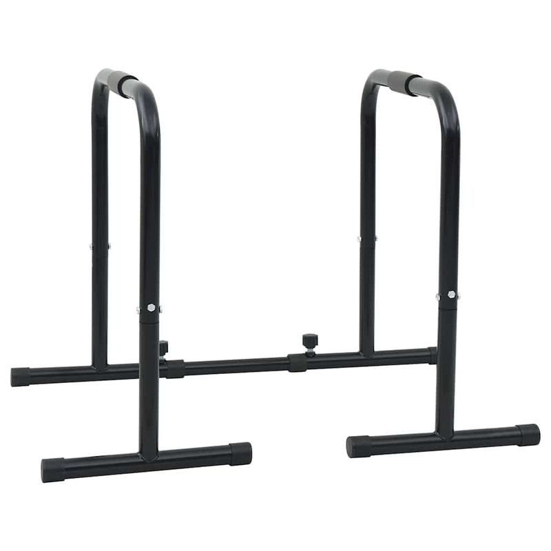 Load image into Gallery viewer, Vidaxl dip bar zwart 116 x 66 x 74,5 cm gepoedercoat staal