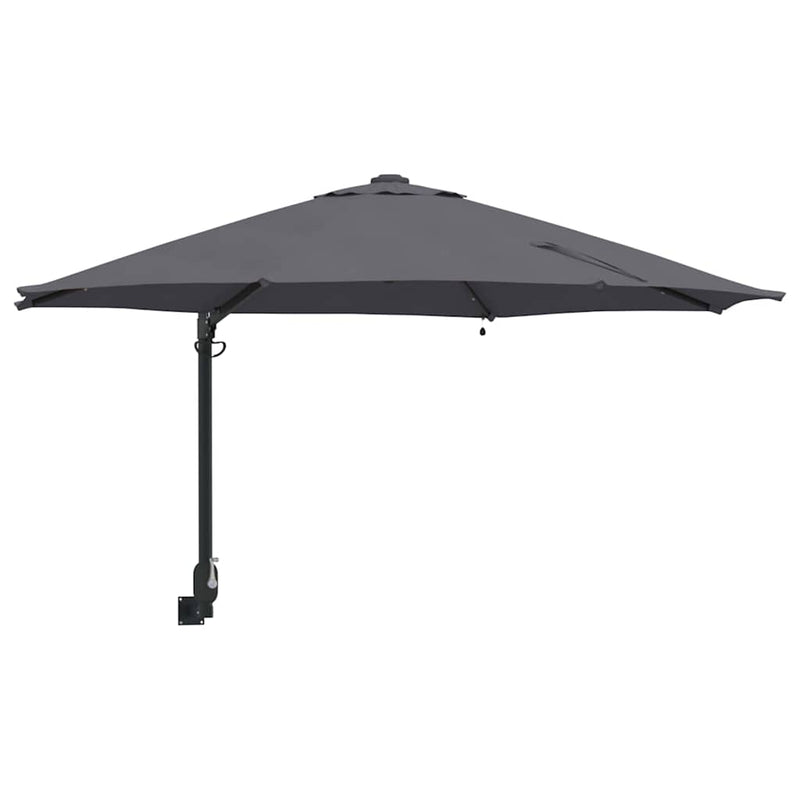 Load image into Gallery viewer, Vidaxl tuinparasol antraciet 248 x 248 x 148 cm polyester en staal
