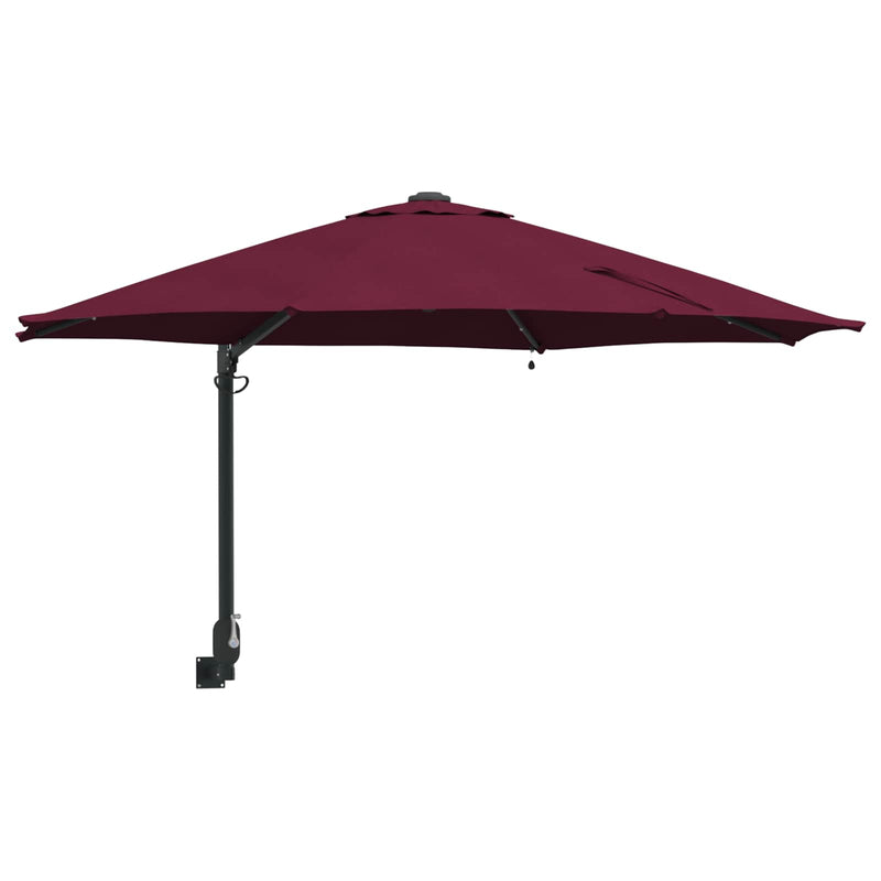 Load image into Gallery viewer, Vidaxl tuinparasol bordeaux rood 248 x 248 x 148 cm polyester en staal