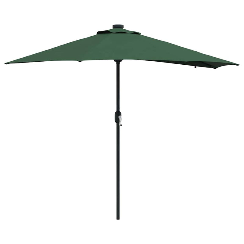 Load image into Gallery viewer, Vidaxl tuinparasol groen 294 x 150 x 223 cm polyester en staal