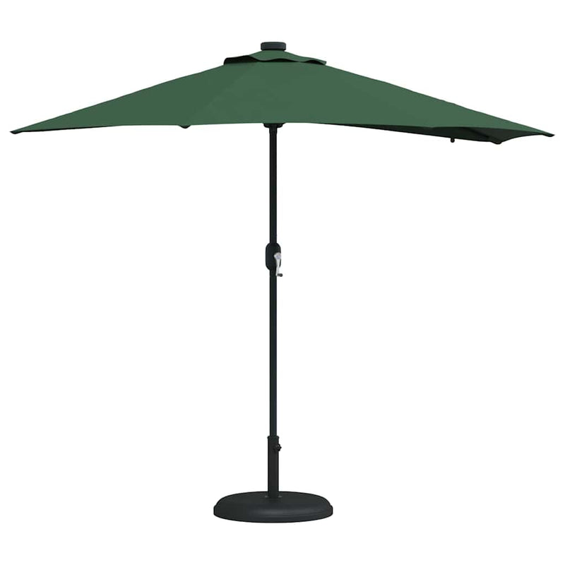 Load image into Gallery viewer, Vidaxl tuinparasol groen 294 x 150 x 223 cm polyester en staal