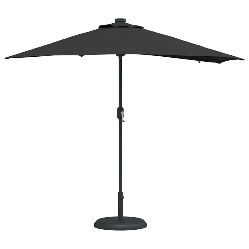 Load image into Gallery viewer, Vidaxl tuinparasol zwart 294 x 150 x 223 cm polyester en staal