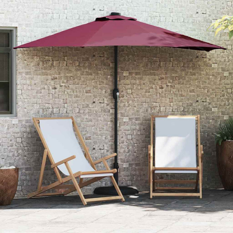 Load image into Gallery viewer, Vidaxl tuinparasol bordeaux rood 294 x 150 x 224 cm polyester en staal