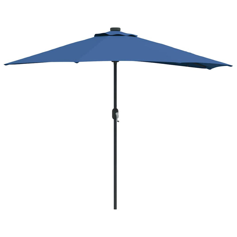 Load image into Gallery viewer, Vidaxl tuinparasol azurblauw 294 x 150 x 224 cm polyester en staal