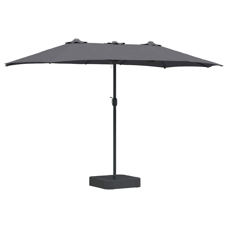 Load image into Gallery viewer, Vidaxl tuinparasol antraciet 385 x 209 x 244 cm polyester en staal