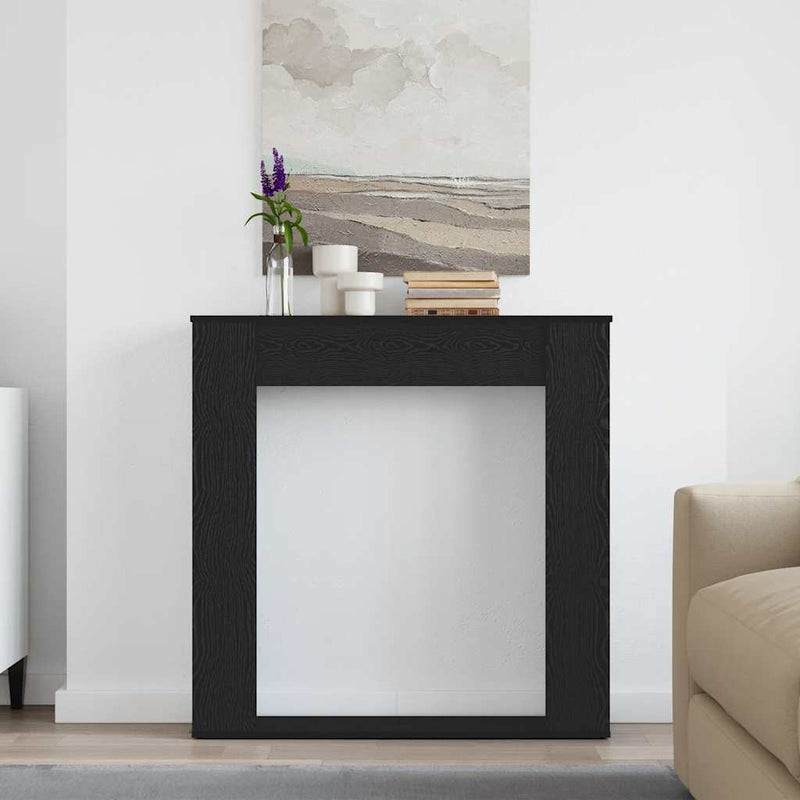 Load image into Gallery viewer, Vidaxl haardombouw zwarte eiken 100x20x100 cm technisch hout