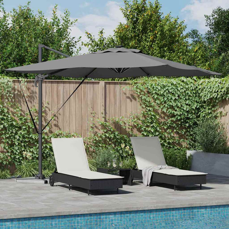 Load image into Gallery viewer, Vidaxl parasol antraciet 286 x 284 x 270 cm aluminium en polyester