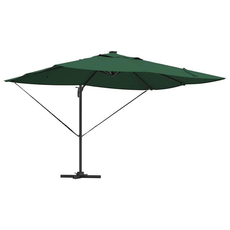 Load image into Gallery viewer, Vidaxl parasol groen 352 x 251 x 265 cm polyester en aluminium