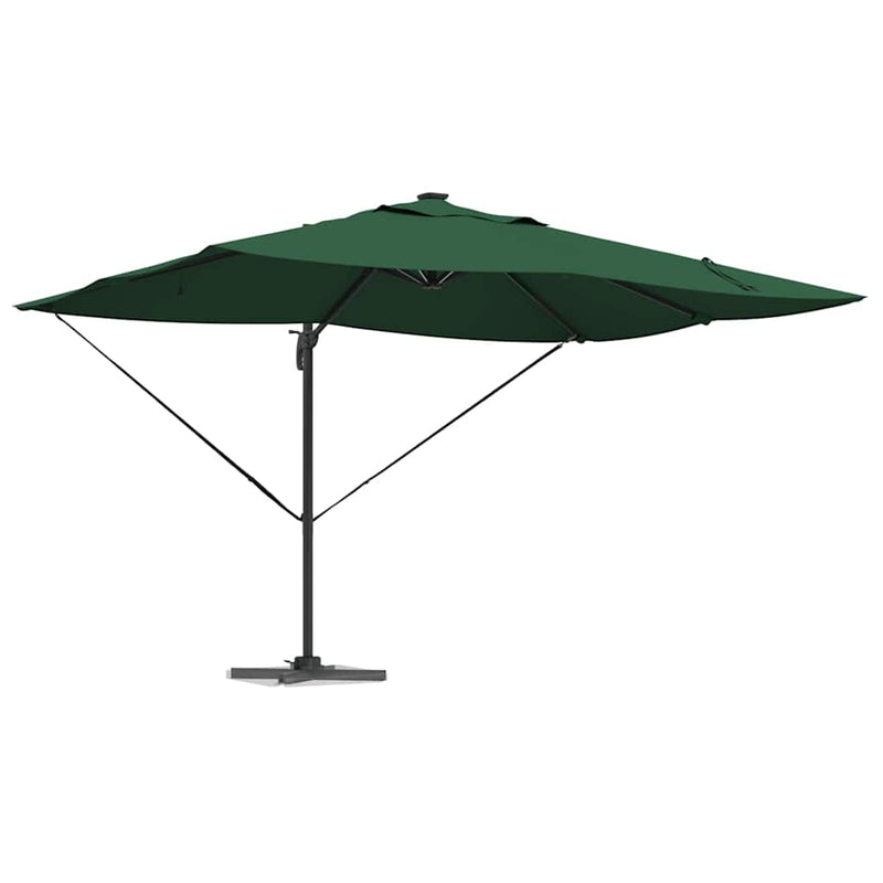 Load image into Gallery viewer, Vidaxl parasol groen 352 x 251 x 265 cm polyester en aluminium