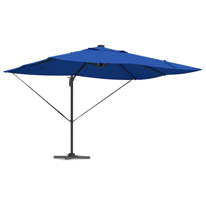 Load image into Gallery viewer, Vidaxl parasol azurblauw 352 x 251 x 265 cm polyester en aluminium