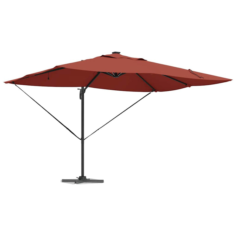 Load image into Gallery viewer, Vidaxl parasol terracotta 352 x 251 x 265 cm polyester en aluminium