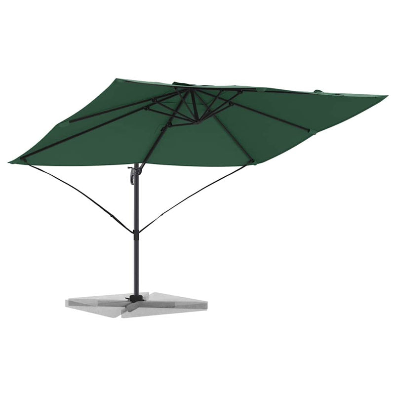Load image into Gallery viewer, Vidaxl parasol groen 351 x 250 x 260 cm polyester en aluminium