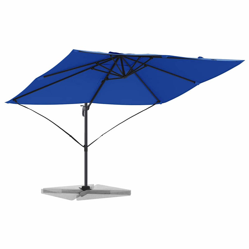Load image into Gallery viewer, Vidaxl parasol azurblauw 351 x 250 x 260 cm polyester en aluminium