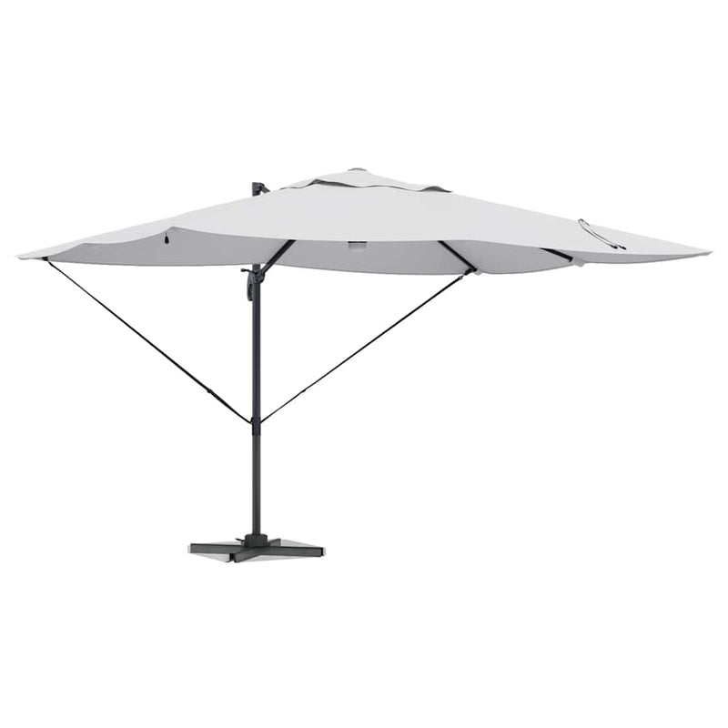 Load image into Gallery viewer, Vidaxl parasol zand 351 x 250 x 253 cm polyester en aluminium