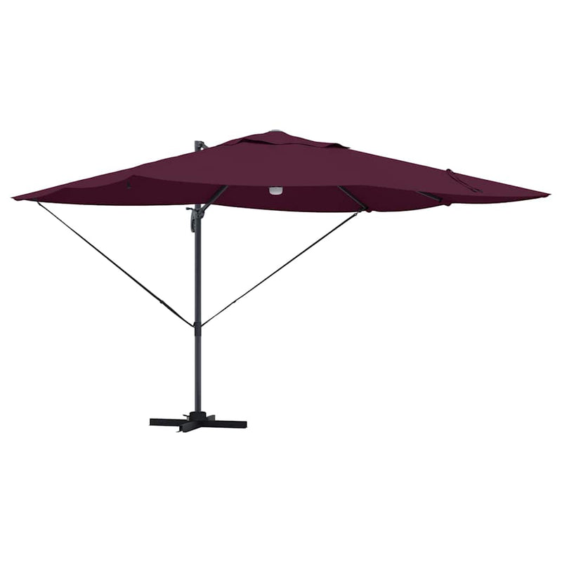 Load image into Gallery viewer, Vidaxl parasol bordeaux rood 351 x 250 x 253 cm polyester en aluminium