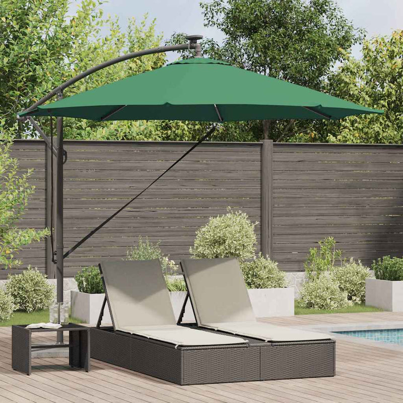 Load image into Gallery viewer, Vidaxl parasol groen 294 x 294 x 248 cm polyester en aluminium