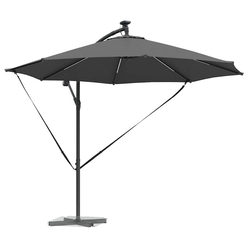 Load image into Gallery viewer, Vidaxl parasol antraciet 294 x 294 x 248 cm polyester en aluminium