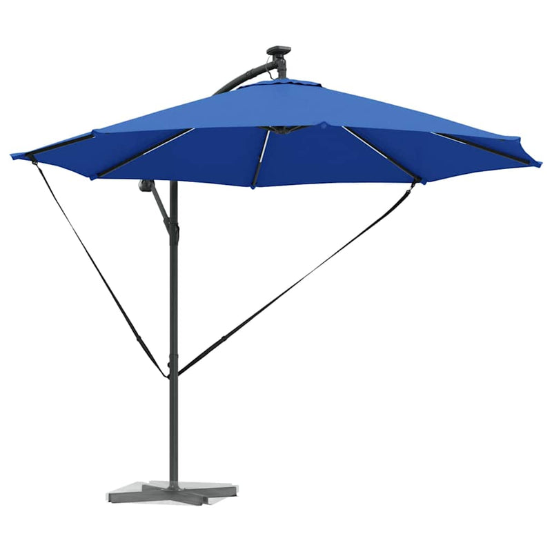 Load image into Gallery viewer, Vidaxl parasol azurblauw 294 x 294 x 248 cm polyester en aluminium