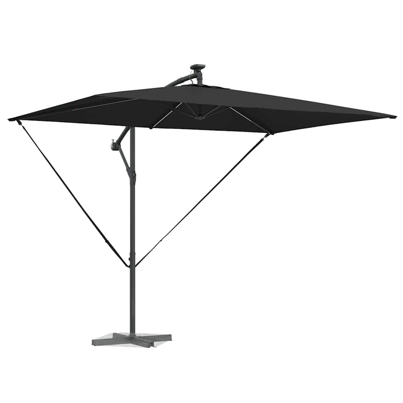Load image into Gallery viewer, Vidaxl parasol zwart 294 x 200 x 270 cm polyester en aluminium