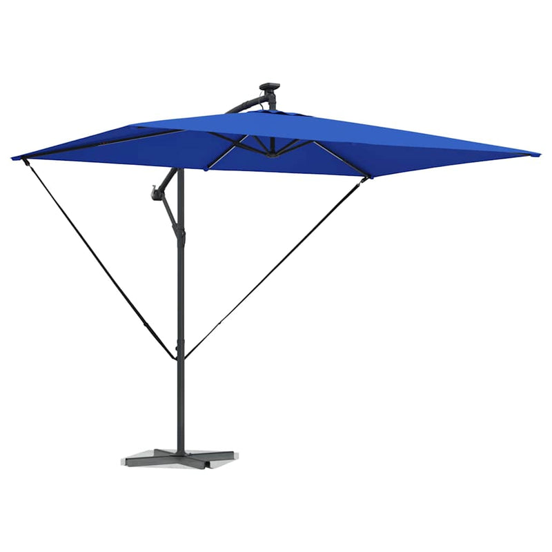 Load image into Gallery viewer, Vidaxl parasol azurblauw 294 x 200 x 270 cm polyester en aluminium
