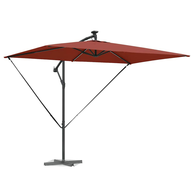 Load image into Gallery viewer, Vidaxl parasol terracotta 294 x 200 x 270 cm polyester en aluminium