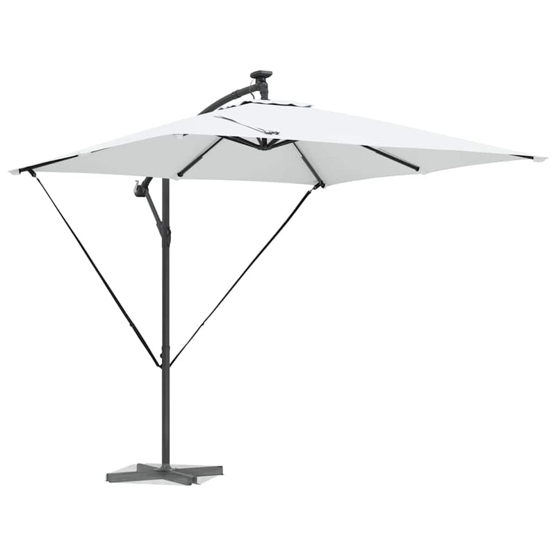 Load image into Gallery viewer, Vidaxl cantilever banana parasol zand 249 x 249 x 250 cm