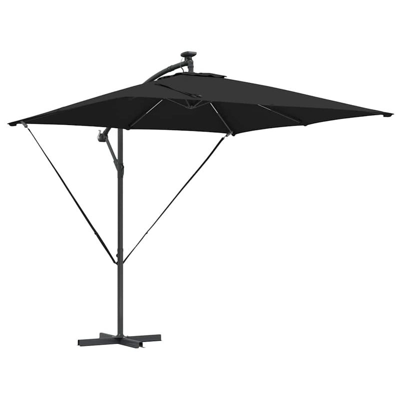 Load image into Gallery viewer, Vidaxl cantilever banana parasol zwart 249 x 249 x 250 cm
