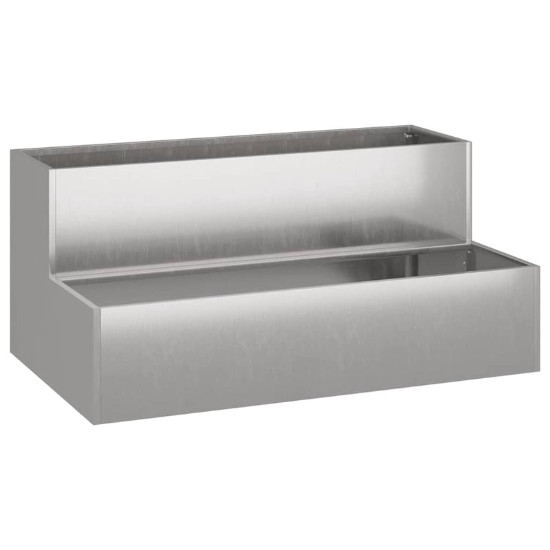 Load image into Gallery viewer, Vidaxl tuin bloempot roestig 100 x 60 x 45 cm cortenstaal