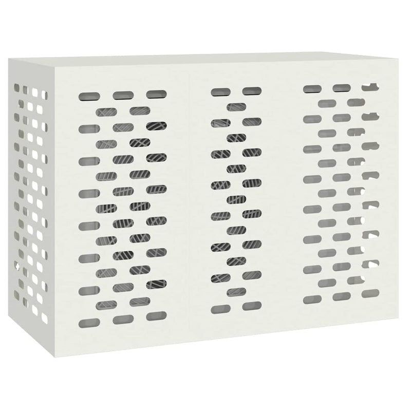 Load image into Gallery viewer, Vidaxl airconditioner hoes wit 110 x 50 x 80 cm staal