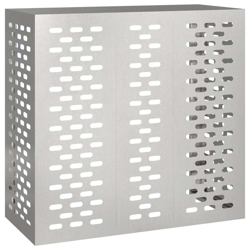 Load image into Gallery viewer, Vidaxl airconditioner hoes zilver 110 x 50 x 105 cm roestvrij staal