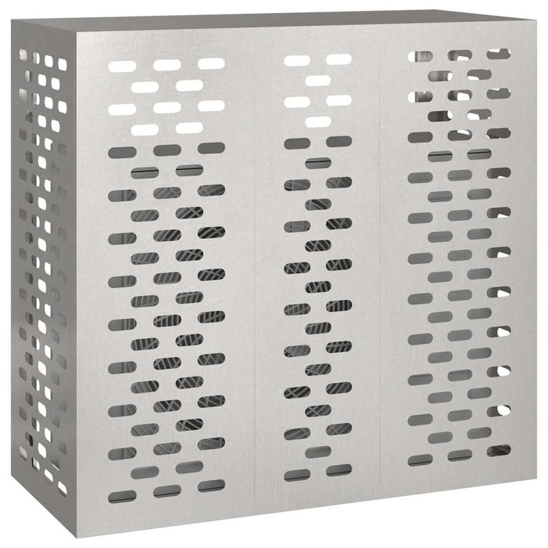 Load image into Gallery viewer, Vidaxl airconditioner hoes zilver 110 x 50 x 105 cm roestvrij staal
