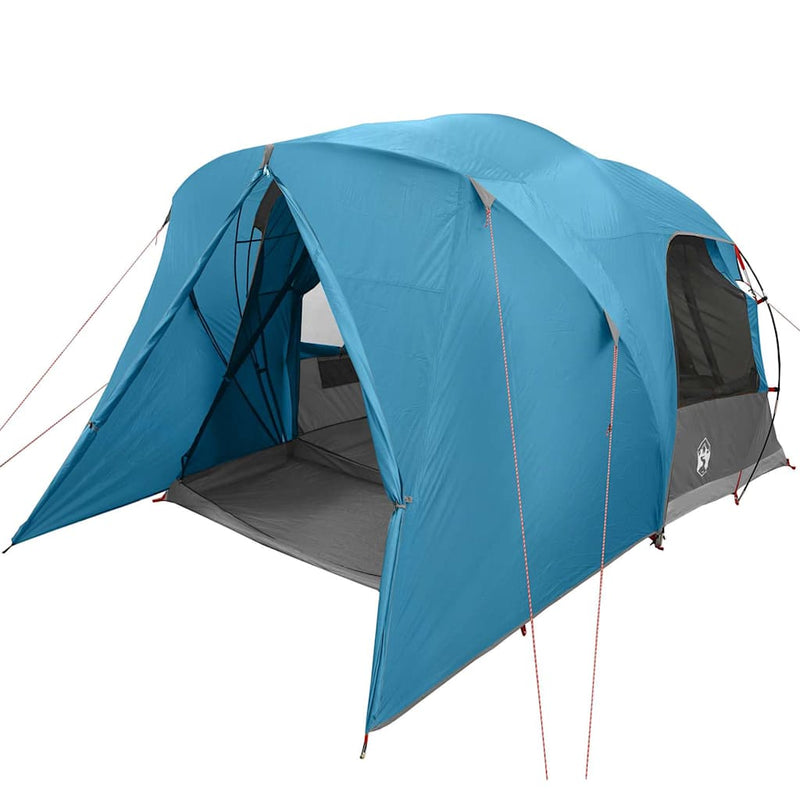 Load image into Gallery viewer, Vidaxl koepeltent met dak met opslag blauw 500 x 314 x 206 cm