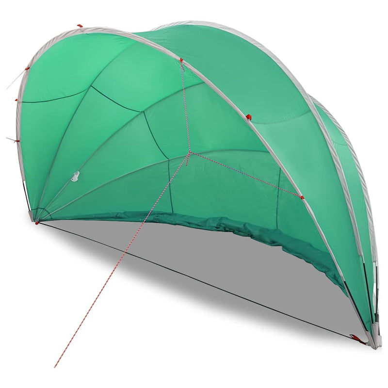 Load image into Gallery viewer, Vidaxl pooldome blauw 500 x 500 x 236 cm 185t polyester met pu-coating