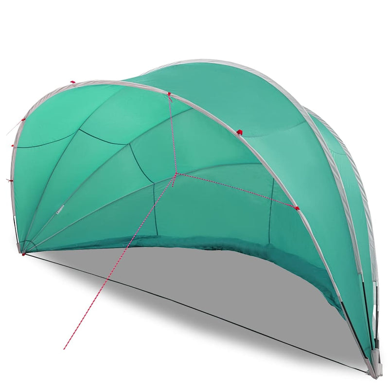 Load image into Gallery viewer, Vidaxl pooldome blauw 546 x 516 x 250 cm 185t polyester met pu-coating