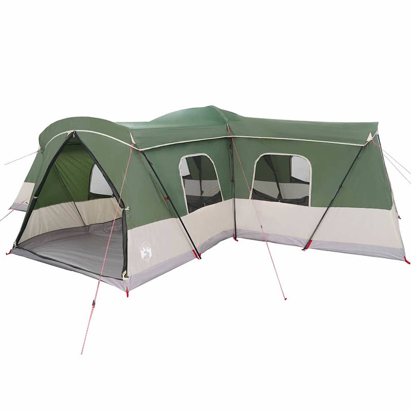 Load image into Gallery viewer, Vidaxl tent groen 680 x 510 x 210 cm 185t polyester met pu coating