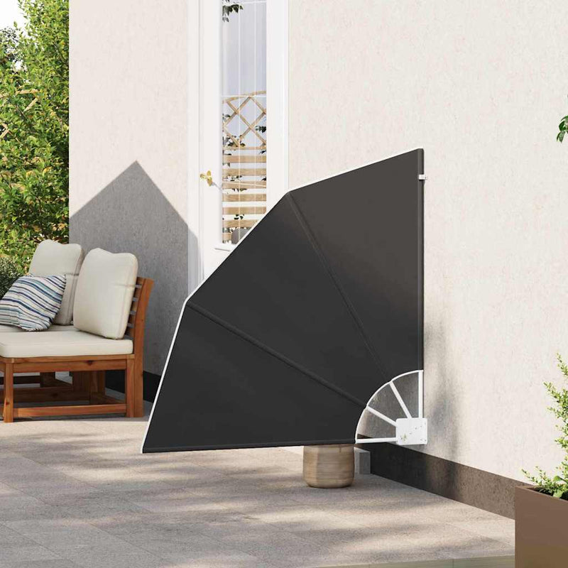 Load image into Gallery viewer, Vidaxl balkon privacy scherm antraciet 115 x 115 cm polyester