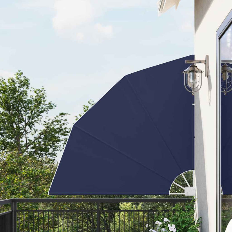 Load image into Gallery viewer, Vidaxl balkon privacy scherm marineblauw 140 x 140 cm polyester