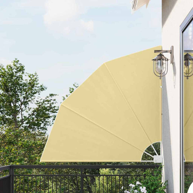Load image into Gallery viewer, Vidaxl balkon privacy scherm zand 140 x 140 cm polyester