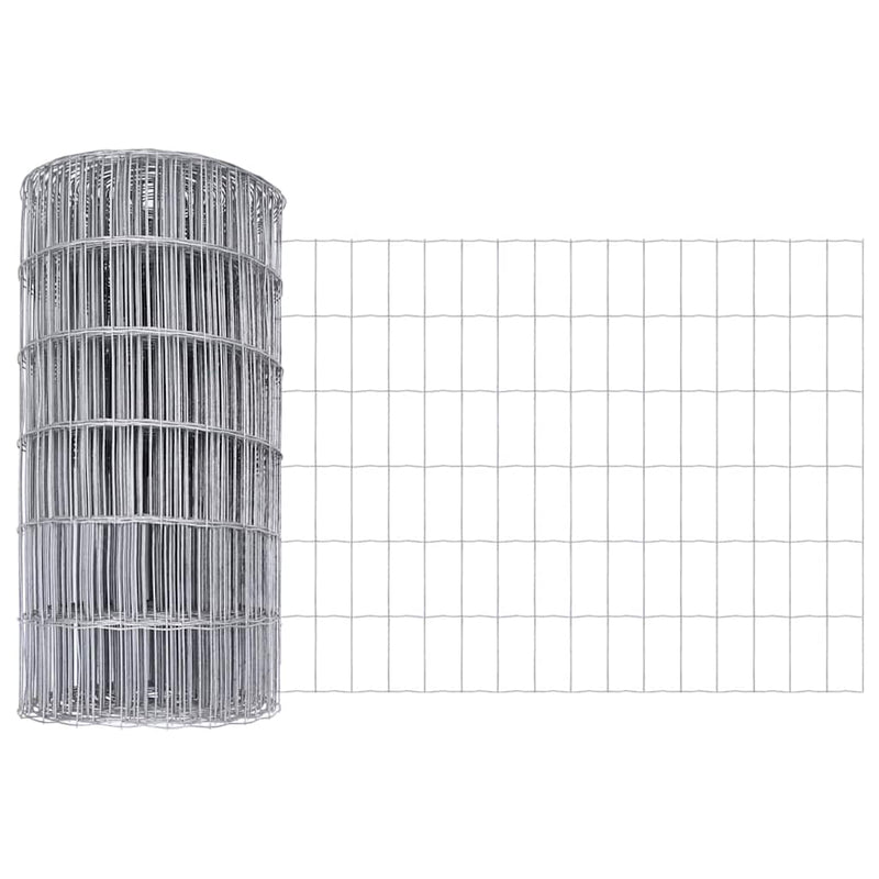 Load image into Gallery viewer, Vidaxl euro hek 0,6 x 25 m pvc-gecoat ijzer
